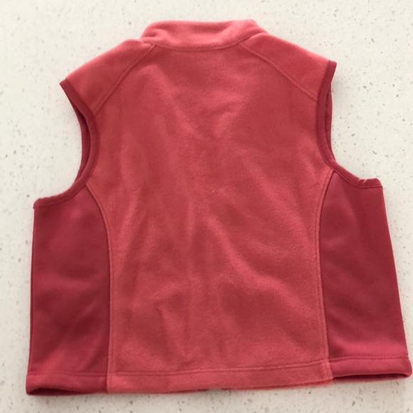 American girl wilderness outfit fleece vest pink 6 - Picture 5 of 7